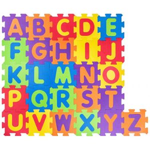 EVA Foam Alfabet Puzzelmat - Letters - Kleuren - Creatief