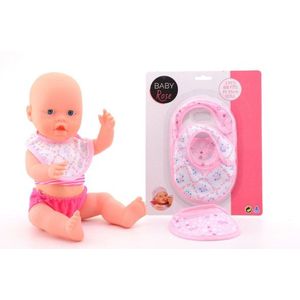 Johntoy Slabbetjes Baby Rose Roze 2 Stuks - Slabbetje voor Baby Pop