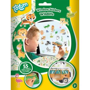 Totum raamstickers wildlife 025738