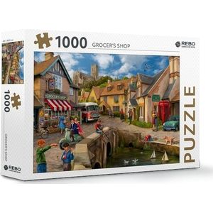 Rebo puzzel 1.000 st.Grocers shop 908162