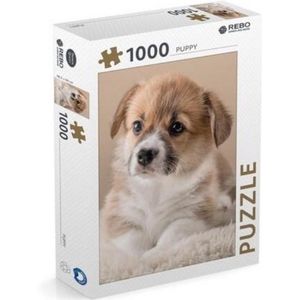 Rebo puzzel 1000 st. Puppy