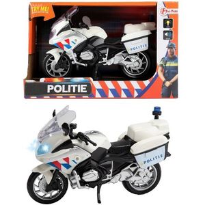 Toi-toys Politiemotor Nl Junior 16 X 4 X 10 Cm Wit