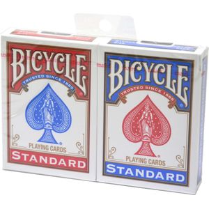 Bicycle Rider Back 808 Gold Duo Pack - Premium Speelkaarten - Poker - Originals Collectie