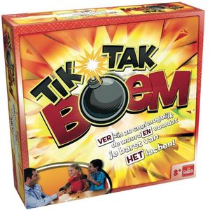 Goliath Tik Tak Boem - Gezelschapsspel voor 1-4 spelers vanaf 6 jaar | Speelduur 20 min | EAN: 8711808704404