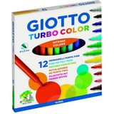 12 Giotto Turbo color viltstiften F07190