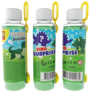 SES - Mega bubbles met dino surprise - bellenblaas - 200 ml