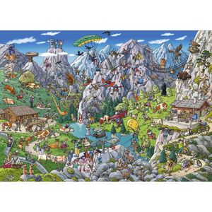 Puzzel Alpine Fun 1000 3hkg Heye 29680