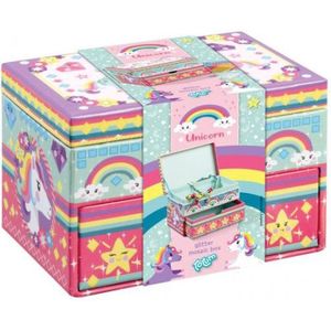 Unicorn sieradenbox versieren 071544