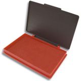 Stempelkussen 7x11cm Kores Rood