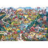 Puzzel Go Camping 2000 3hk.Heye29930