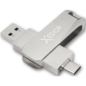 Xedor - Base - USB Stick - 256 GB - 1120 Mbps - USB C en A