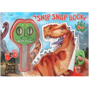 Dino world snip snap book