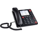 Verpakkingsschade - Fysic Fx-3920 - Vaste Telefoon Met Grote Toetsen Voor Senioren, Zwart - New
