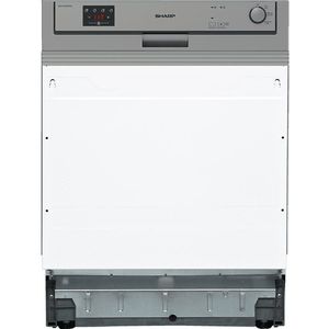 SHARP QW-HX12S47ES-DE inbouw vaatwasser (Semi inbouw vaatwasser, 598 mm breed)