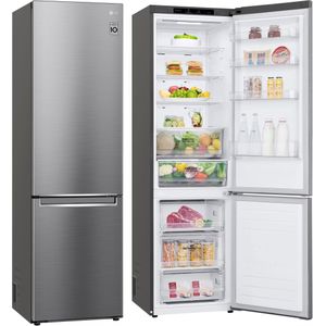 LG GBP52PZNCN1 Serie 5 koelkast met vriezer (C, 172 kWh, 2030 mm hoog, platinazilver)