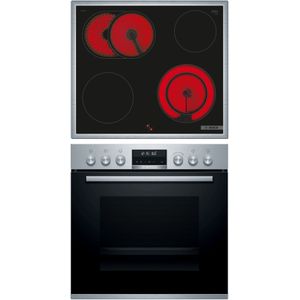 BOSCH HND671LS66 inbouw ovenset (met keramische kookplaat, A, 71 l)
