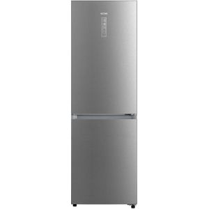 KOENIC KFK621CNFIN koelkast met vriezer (C, 171 kWh, 1850 mm hoog, RVS)