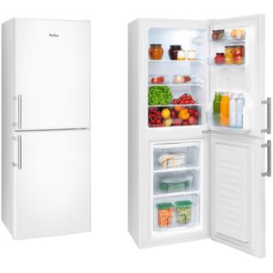 AMICA KGC384110W koelkast met vriezer (C, 118 kWh, 1480 mm hoog, wit)
