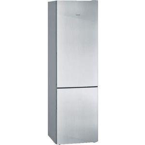SIEMENS KG39VVLEA koelkast met vriezer (E, 233 kWh, 2010 mm hoog, inox look)