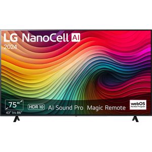 LG 75NANO81T6A 75 inch (189 cm) Televisie