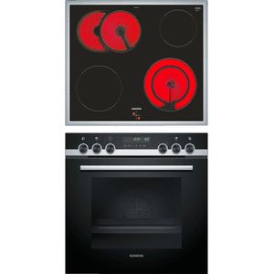 SIEMENS PQ521KB10 iQ500 (oven), iQ300 (kookplaat), inbouw kook set (elektrische kookplaat, A, 71 l)