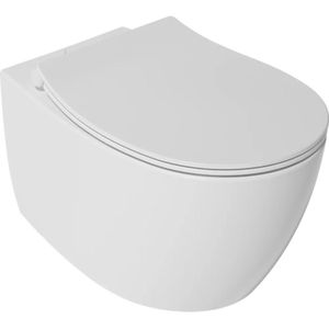 ISVEA Sentimenti Wc Toilet Hangend Wit Inclusief Softclose Toiletbril