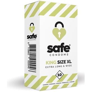 Safe King Size XL Condooms 10 stuks