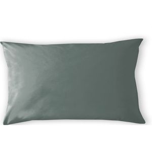 Cinderella kussensloop Basic (set van 2, met rits) - 40 x 80 cm - groen