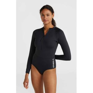 O'Neill Women Of The Wave Long Sleeve Surf Suit  - Dames - Zwart - Maat: XS