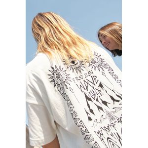 O'Neill Surf Heroes Loose T-shirt  - Dames - Wit - Maat: S