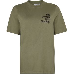 O'Neill Future Surf Society T-shirt  - Dames - Groen - Maat: S