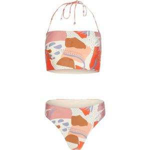 O'Neill Longline Jen Love Bandeau Bikini Set  - Dames - Oranje - Maat: 40