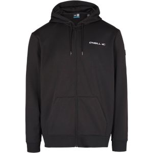 O'Neill Rutile Full Zip Hoodie Fleece  - Heren - Zwart - Maat: L