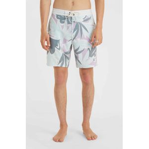 O'Neill O'riginals Print 18'' Cruzers Board Short  - Heren - Wit - Maat: 34