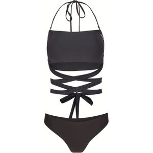 O'Neill Jen - Maoi Bandeau Bikini Set  - Dames - Zwart - Maat: 42