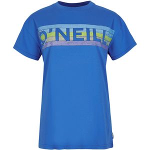 O'Neill Connective Graphic Long T-shirt  - Dames - Blauw - Maat: L