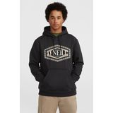 O'Neill Front Print Hoodie  - Heren - Zwart - Maat: S