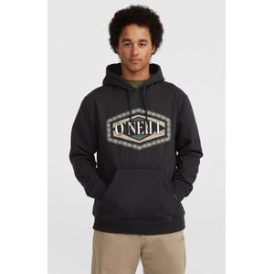 O'Neill Front Print Hoodie  - Heren - Zwart - Maat: S