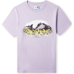 O'Neill Sefa Graphic T-shirt  - Meisjes - Paars - Maat: 176