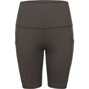 O'Neill Hike Ribbed High-waist Korte Broek  - Dames - Grijs - Maat: M