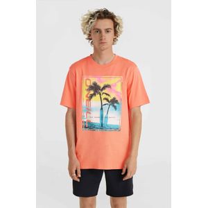Jack O'Neill Neon T-shirt  - Heren - Oranje - Maat: M