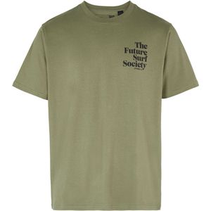 O'Neill Future Surf Society T-shirt  - Heren - Groen - Maat: M