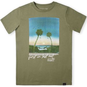 O'Neill Loren T-shirt  - Jongens - Groen - Maat: 176