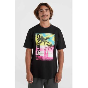 Jack O'Neill Neon T-shirt  - Heren - Zwart - Maat: M