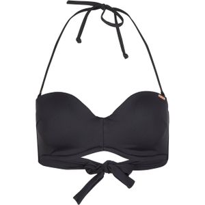 O'Neill Havaa Mould Wire Bandeau Bikini Top  - Dames - Zwart - Maat: 38D
