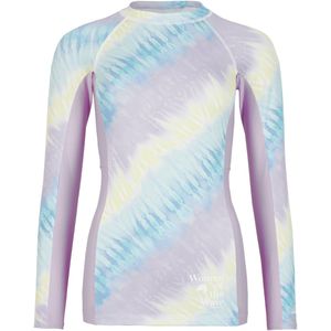 O'Neill Women Of The Wave Lange Mouwen Upf 50+ UV Shirt Rash Guard  - Dames - Blauw - Maat: XL