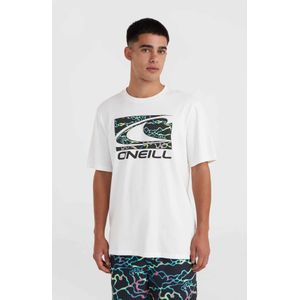 Jack O'Neill Wave T-shirt  - Heren - Wit - Maat: L