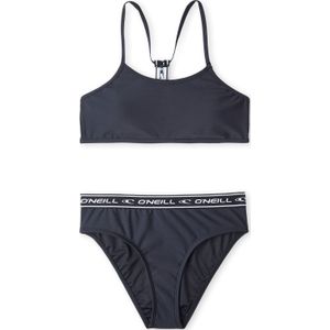 O'Neill Sportclub Active Bralette Bikini Set  - Meisjes - Zwart - Maat: 104