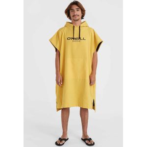 O'Neill Trvl Series Water-repellent Poncho  - unisex - Geel - Maat: One Size