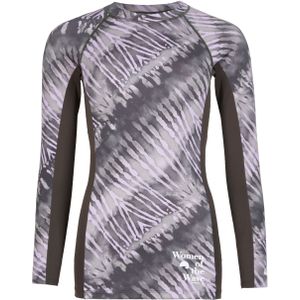 O'Neill Women Of The Wave Lange Mouwen Upf 50+ UV Shirt Rash Guard  - Dames - Grijs - Maat: XL